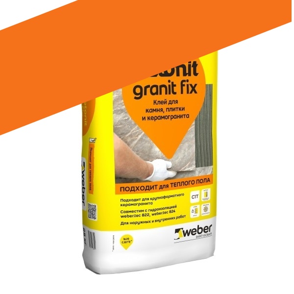 WEBER VETONIT GRANIT FIX 25kg фото 1
